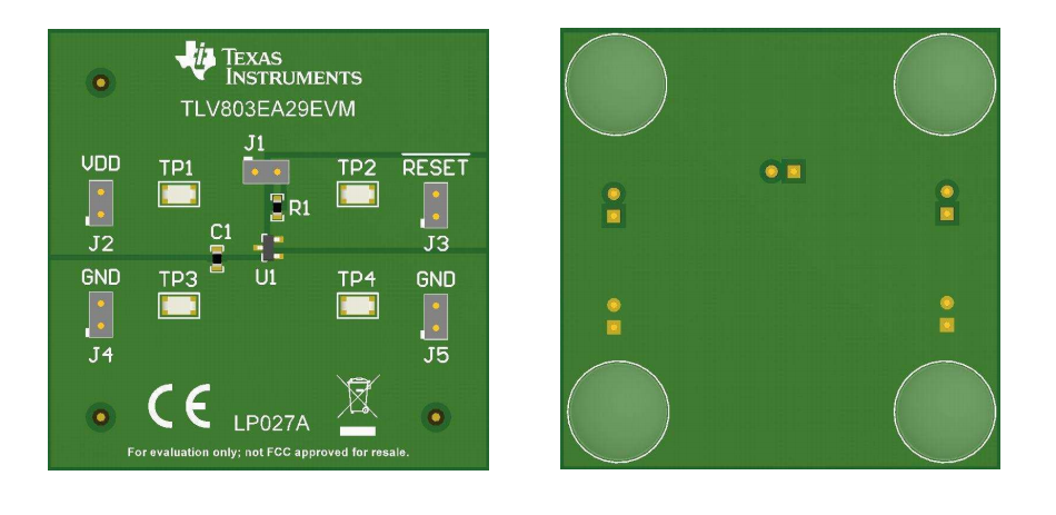 位置电路 - Texas Instruments TLV803EA29EVM评估模块