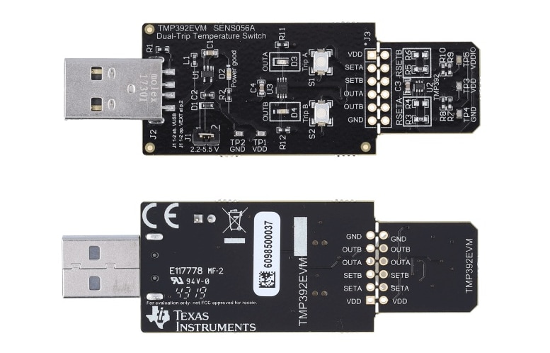 Texas Instruments TMP392EVM评估模块