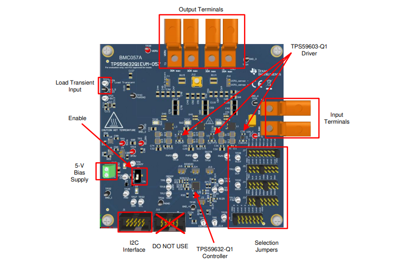 Texas Instruments TPS59632Q1EVM-057评估模块