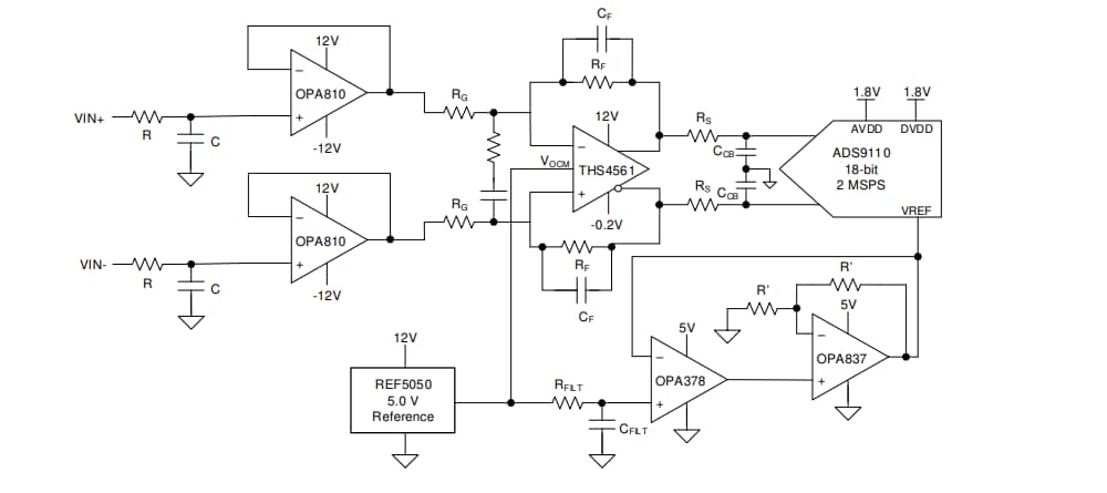 框图 - Texas Instruments OPA810单通道运算放大器