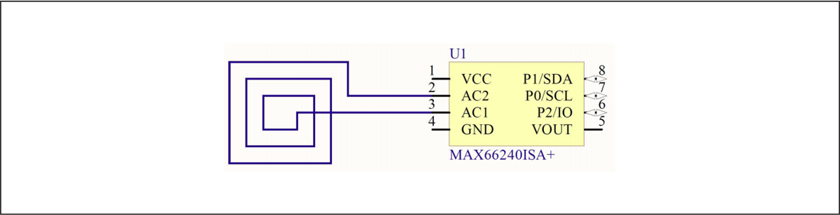 原理图 - Analog Devices / Maxim Integrated MAX66240EVKIT标签评估套件