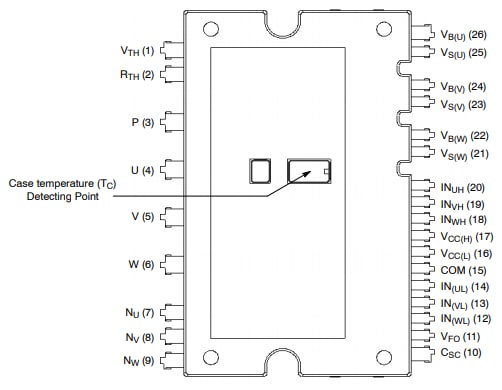 onsemi FND43060T2 SPM® 45模块