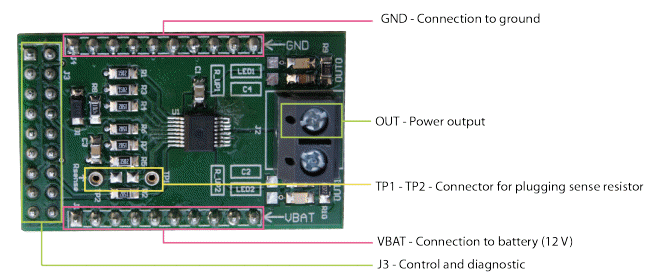 STMicroelectronics VND7E040AJ评估板