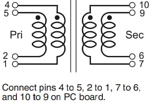 Coilcraft YA9280反激式变压器