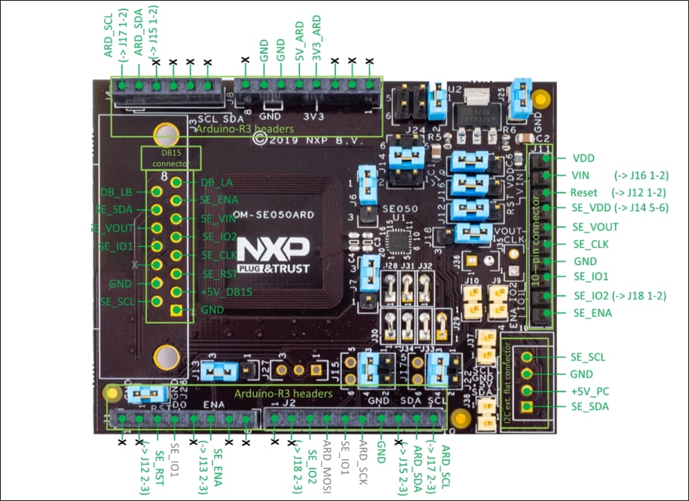 NXP Semiconductors SE050开发套件 (OM-SE050ARD)