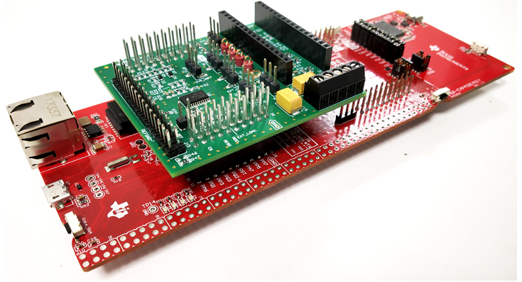 图表 - Texas Instruments BOOSTXL-DAC-PORT BoosterPack™插入式模块