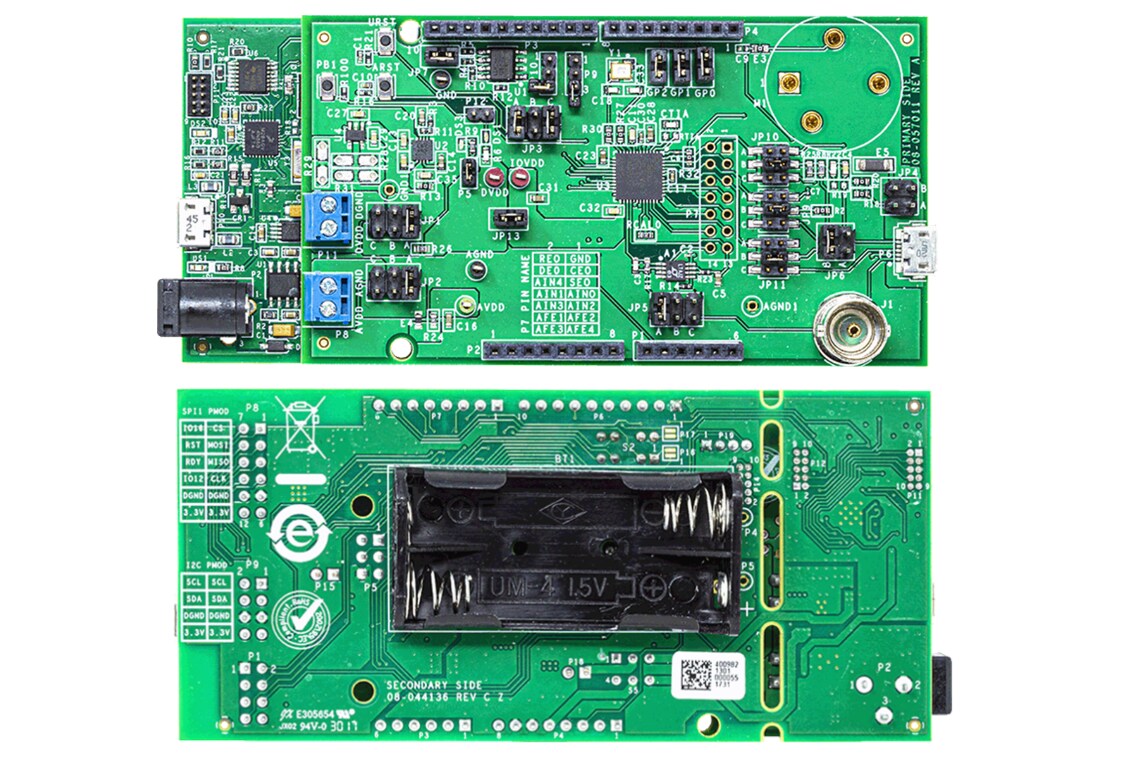 位置电路 - Analog Devices Inc. EVAL-AD5941电化学评估板