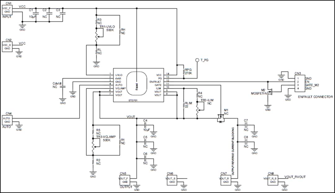 STMicroelectronics STEVAL-EFUSE01评估板