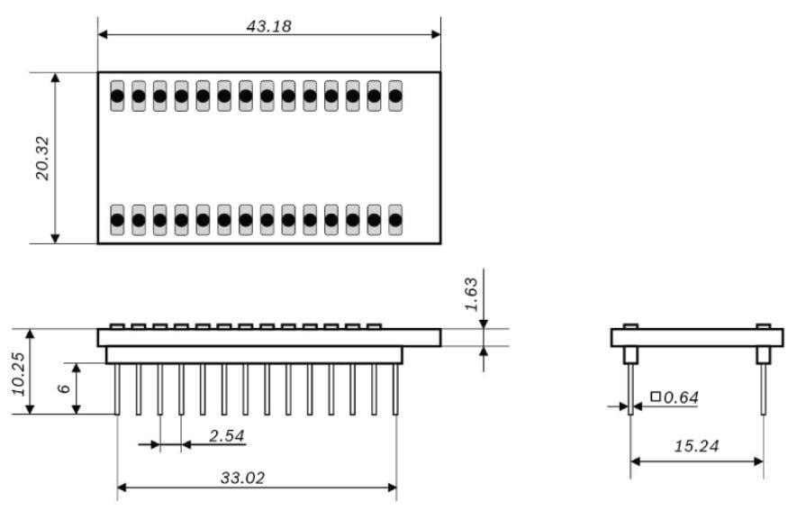机械图纸 - Bosch BMI270 Shuttle Board