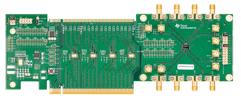 位置电路 - Texas Instruments DS160PR410EVM-SMA评估模块