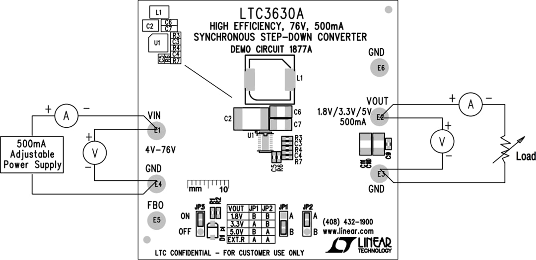 机械图纸 - Analog Devices Inc. DC1877A演示电路板