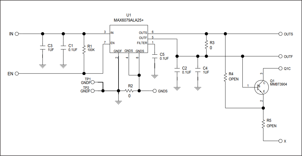 Analog Devices / Maxim Integrated MAX6079评估套件
