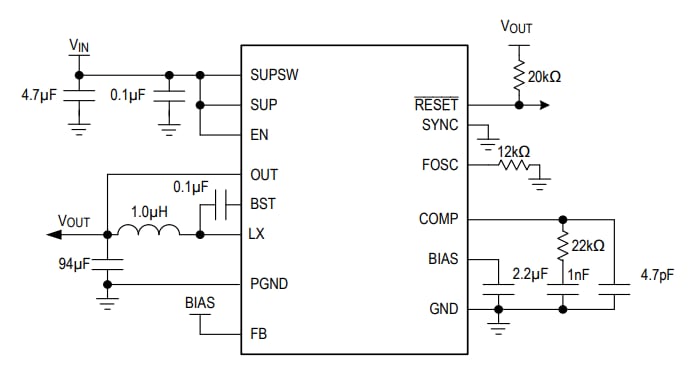 Analog Devices / Maxim Integrated MAX2000x汽车降压转换器