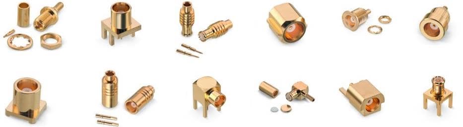 Würth Elektronik 小型和超微型同轴连接器