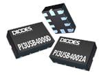 Diodes Incorporated PI3USB4000DZUAEX 1:2多路复用器/解复用器开关