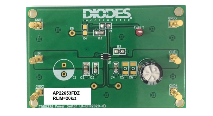 Diodes Incorporated AP22653FDZ-EVM评估模块
