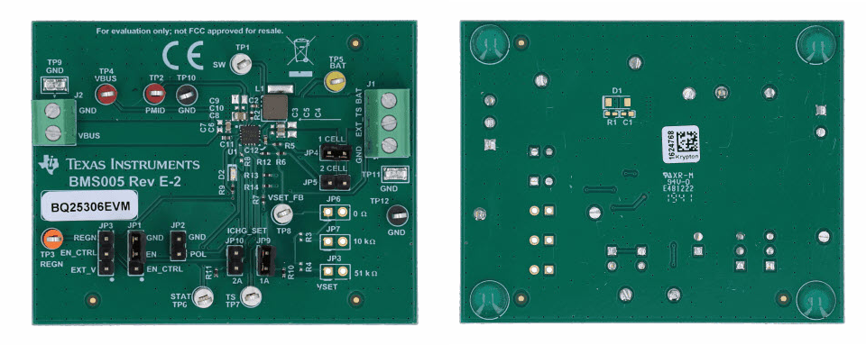 Texas Instruments bq25306EVM评估模块