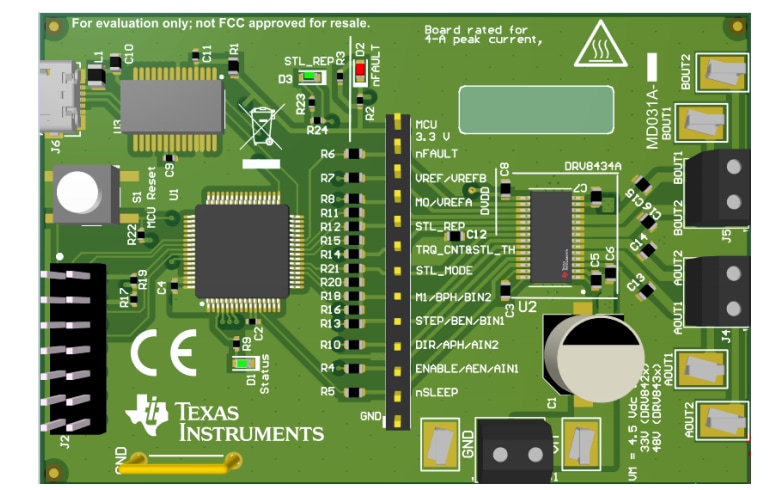 Texas Instruments DRV8434AEVM评估模块
