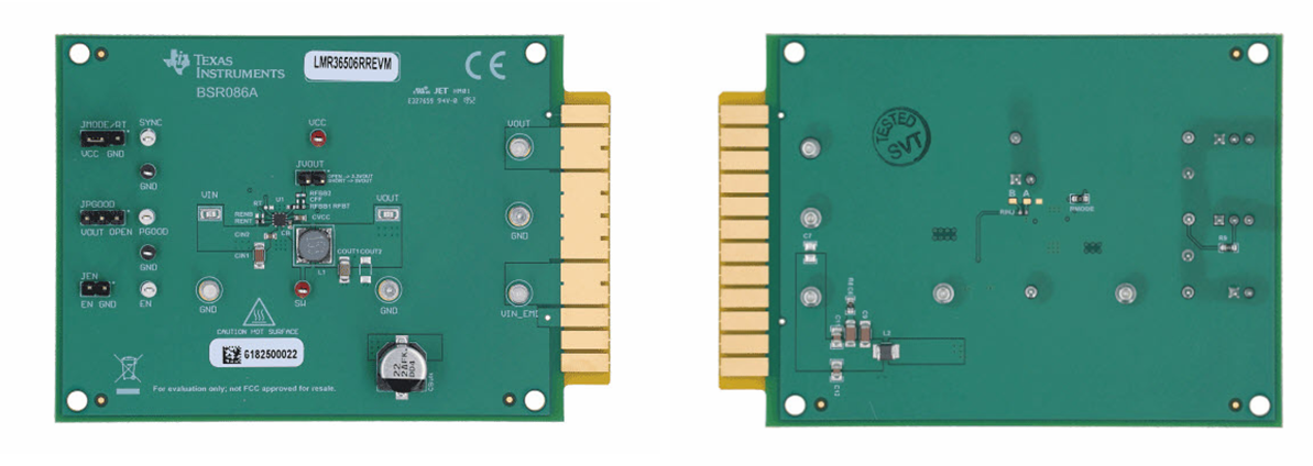 Texas Instruments LMR36506RREVM评估模块