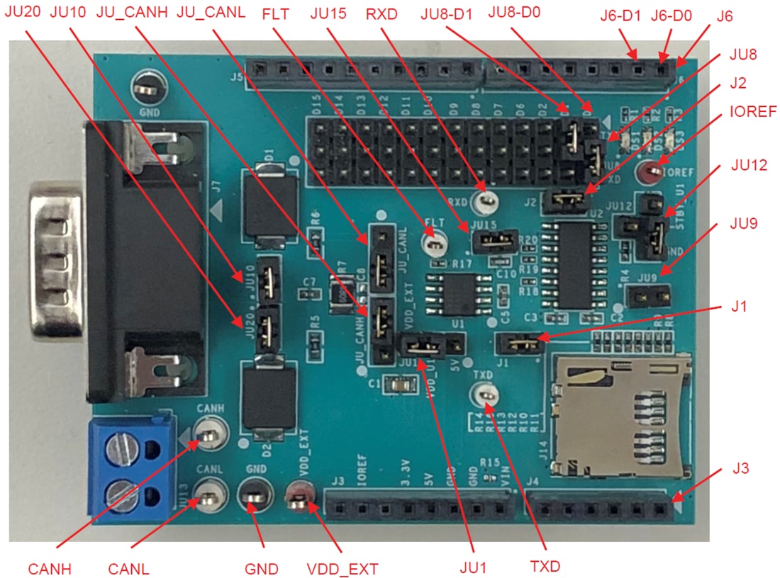 图表 - Analog Devices Inc. MAX33012ESHLD扩展板