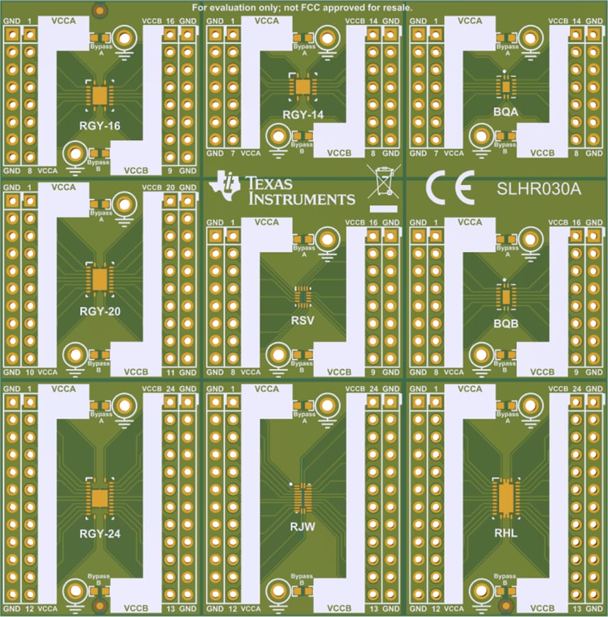 图表 - Texas Instruments 14-24-NL-LOGIC-EVM逻辑评估模块 (EVM)