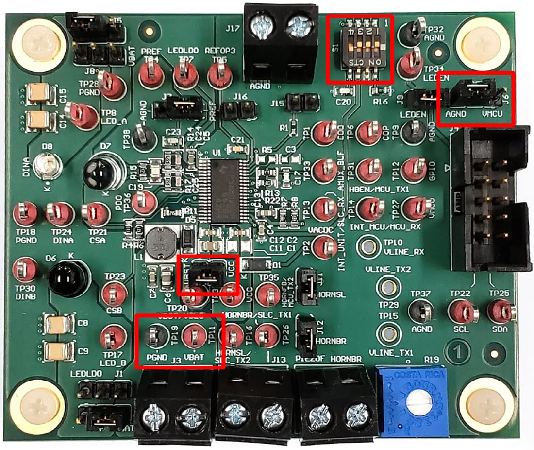 图表 - Texas Instruments TPS8802EVM烟雾/一氧化碳报警评估模块 (EVM)