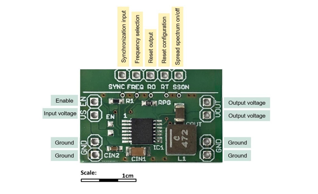 位置电路 - Infineon Technologies TLS412033VCOREBOARDTOBO1 3.3V内核板