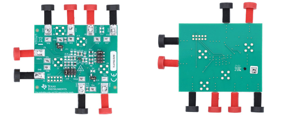 机械图纸 - Texas Instruments TLV75x-EVM 评估模块