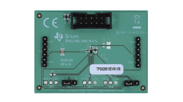 机械图纸 - Texas Instruments TPS62861xEVM-109评估模块 (EVM)