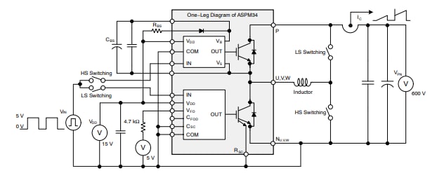 位置电路 - onsemi NFVA22512NP2T智能电源模块