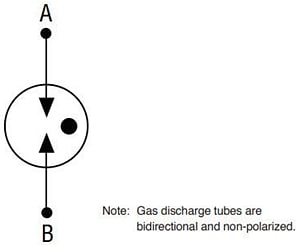 应用电路图 - Bourns GDT25 2电极气体放电管避雷器