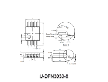 原理图 - Diodes Incorporated AS2333S-13双CMOS运算放大器
