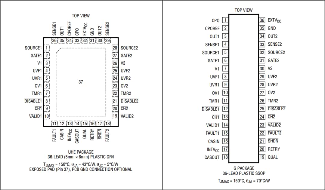 机械图纸 - Analog Devices Inc. LTC4421优先级确定的PowerPath™控制器