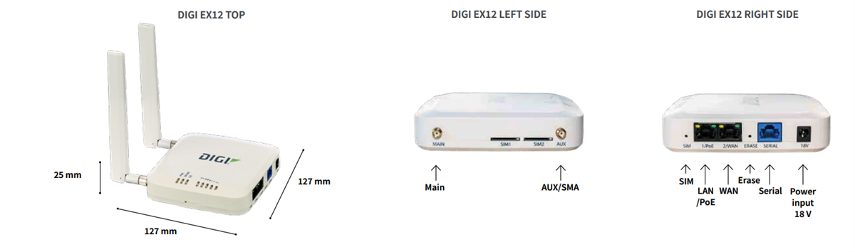 Digi EX12 LTE 蜂窝延长器