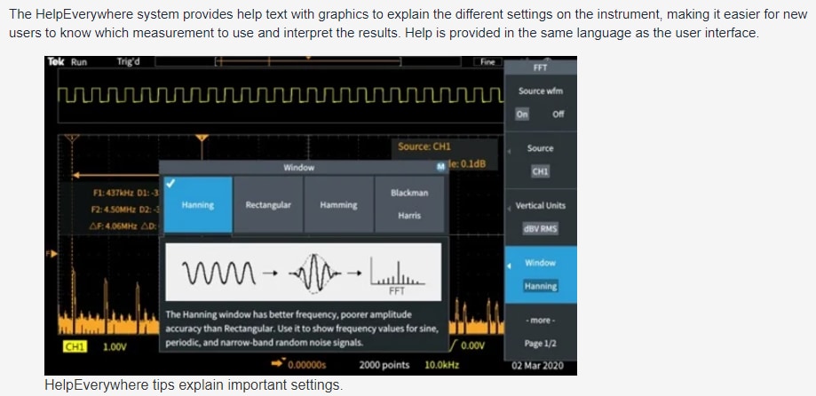 Tektronix TBS1000C数字存储示波器
