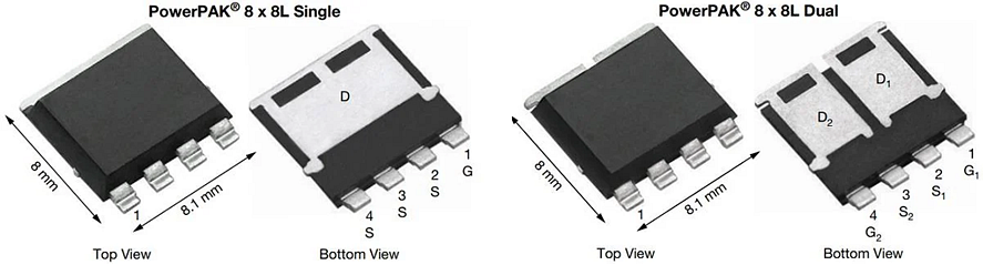 信息图 - Vishay / Siliconix SQJQ汽车用MOSFET