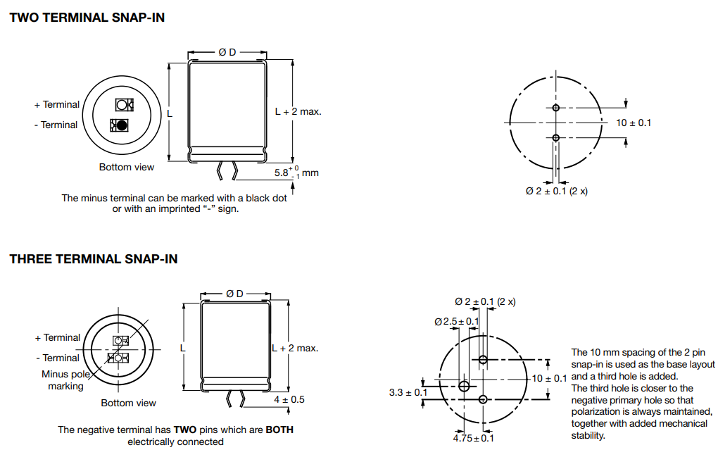 图表 - Vishay / BC Components 193PUR-SI铝电解电容器