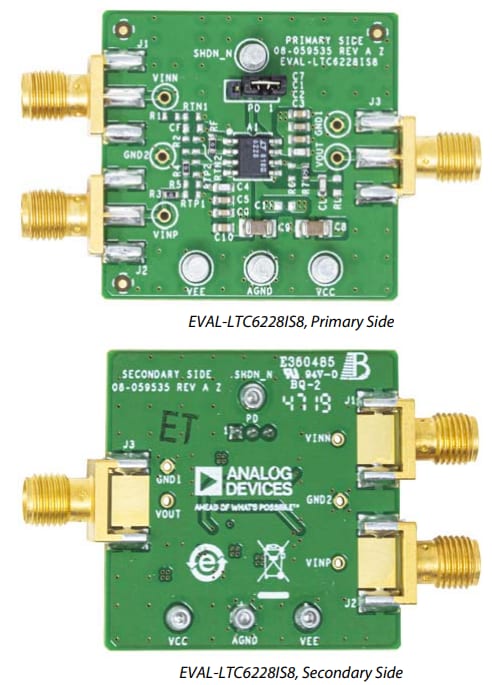 Analog Devices Inc. EVAL-LTC6228IS8 评估板