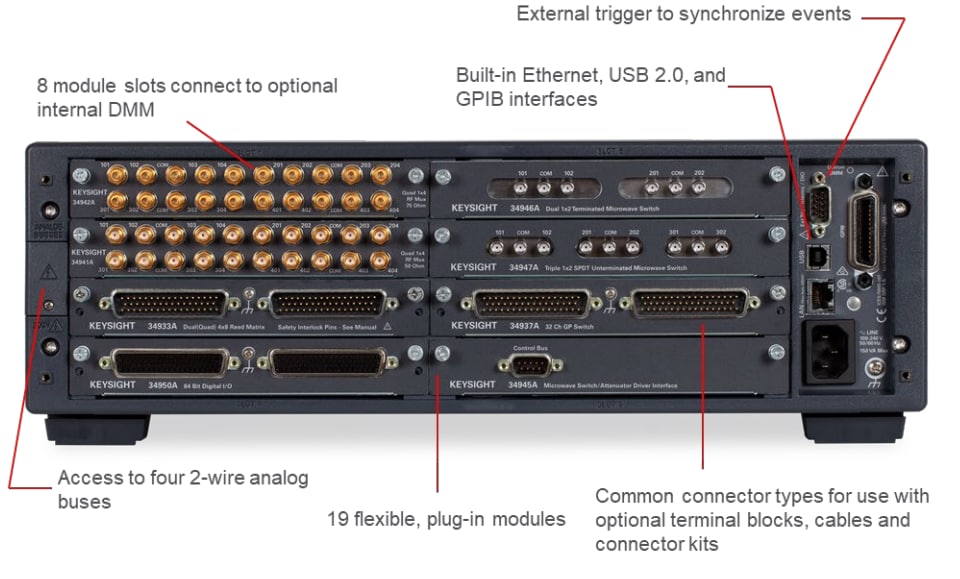 Keysight Technologies 34980A数据采集系统
