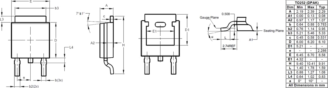 机械图纸 - Diodes Incorporated SBRFP10U60D1 SBR®（超级势垒整流器）二极管