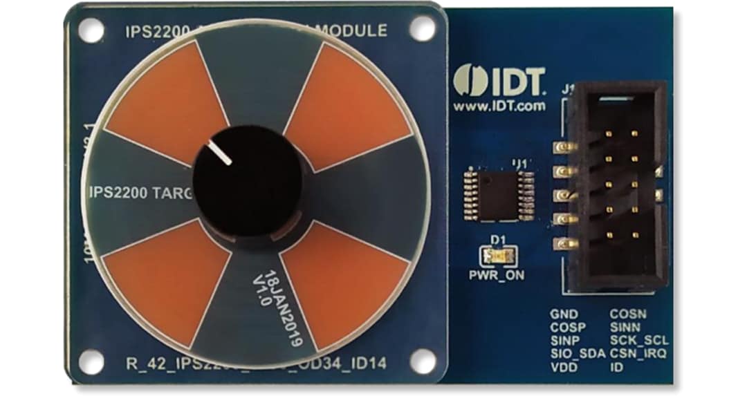 Renesas Electronics IPS2200高速电感位置传感器套件