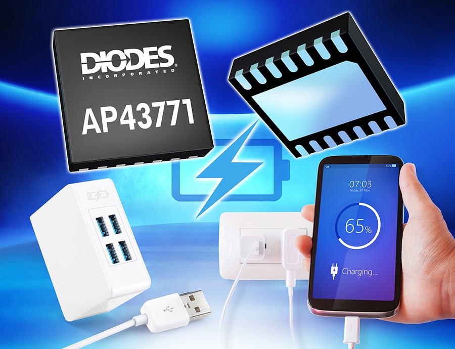 图表 - Diodes Incorporated AP43771高性能USB Type-C PD控制器