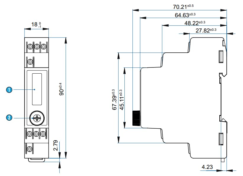 Crouzet Syr-Line通用数字定时器