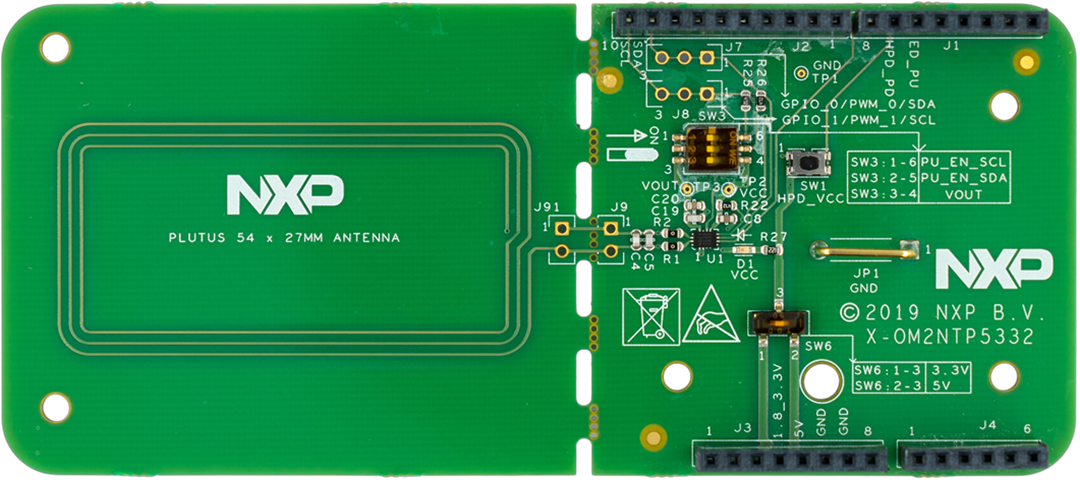 NXP Semiconductors OM2NTP5332 NTAG® 5链路/开关开发套件