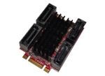 Crowd Supply M.2 4 Port SATA Controller Card for Ten64