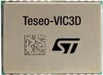 STMicroelectronics Teseo-VIC3D工业GNSS航位推算模块