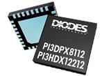 Diodes Incorporated PI3DPX8112 1转2有源多路复用器线性ReDriver™