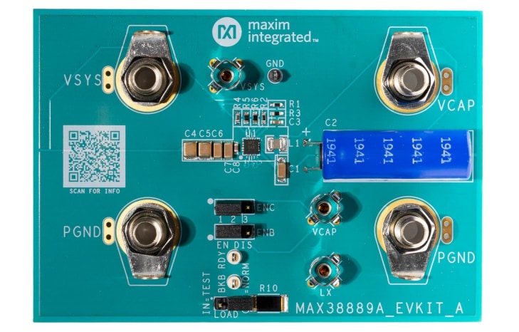 图表 - Analog Devices / Maxim Integrated MAX38889A评估套件