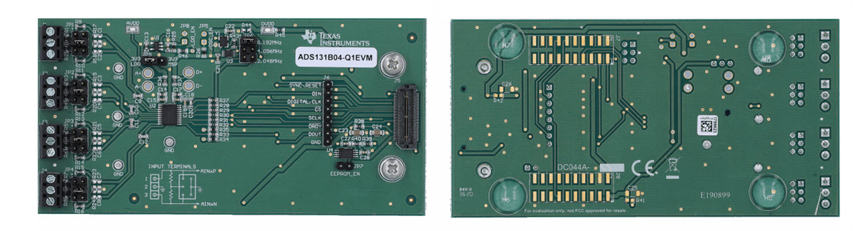 Texas Instruments ADS131B04-Q1EVM评估模块套件