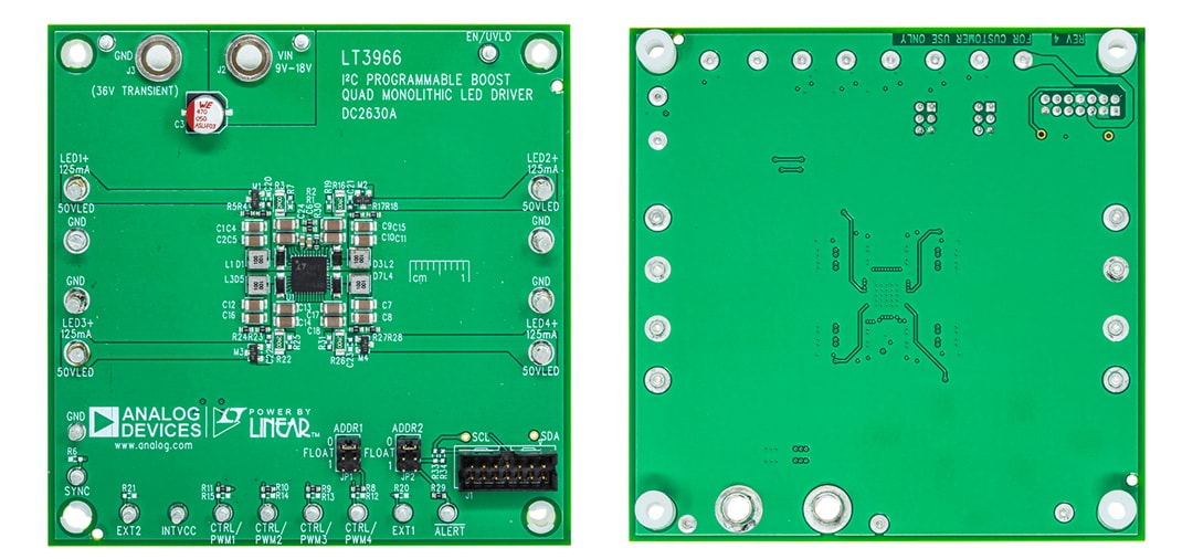 Analog Devices Inc. LT3966演示板DC2630A